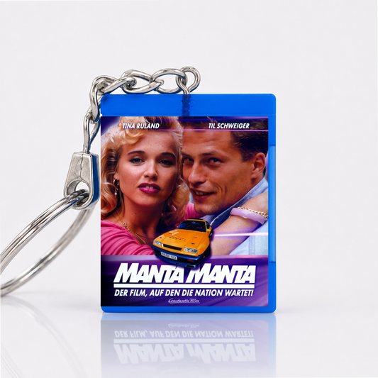 Manta Manta - Film Miniatur Blu-Ray Hülle Schlüsselanhänger