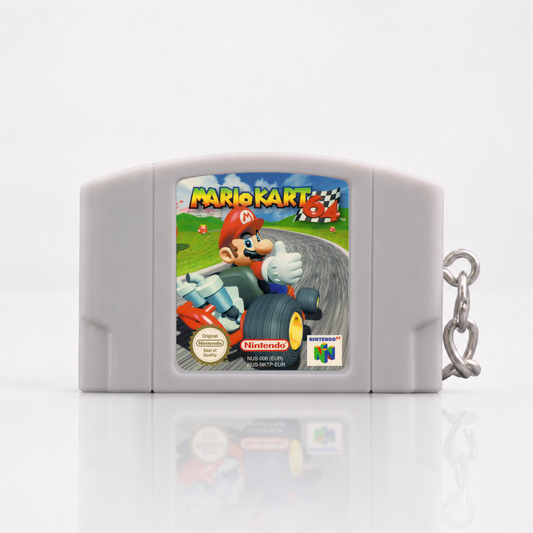 Mario Kart 64 - N64 Miniatur Spielmodul Schlüsselanhänger