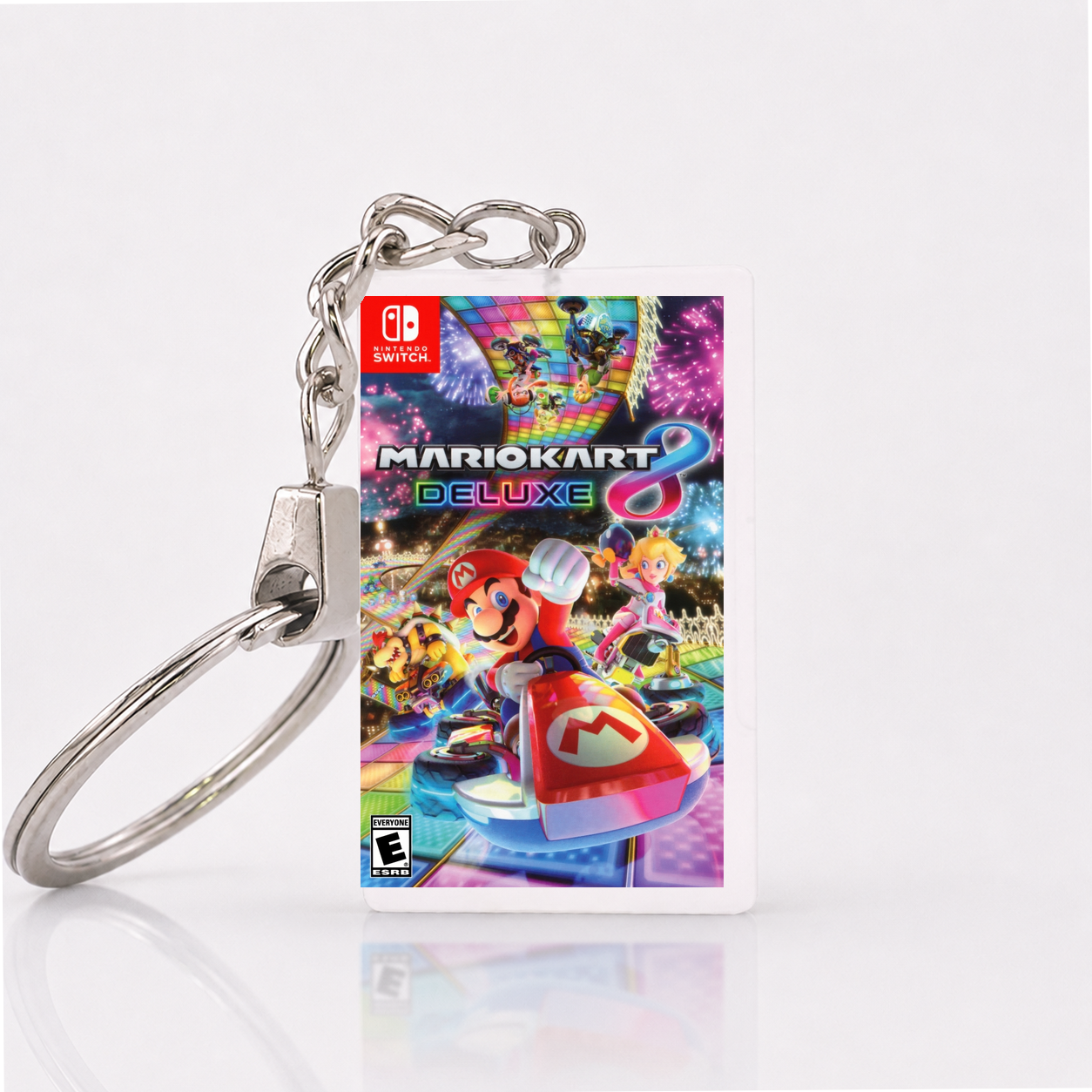Mario Kart 8 Deluxe - Switch Miniatur Spielhülle Schlüsselanhänger