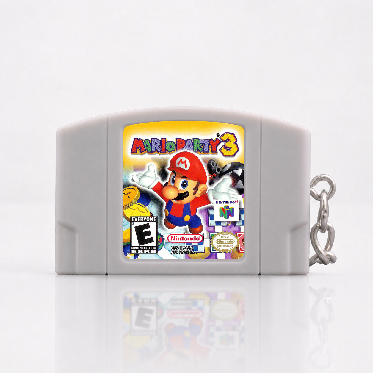 Mario Party 3 - N64 Miniatur Spielmodul Schlüsselanhänger