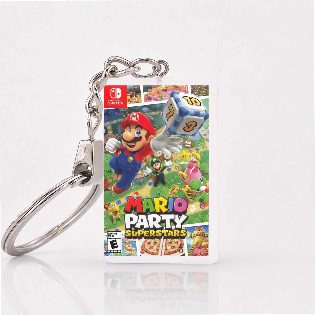 Mario Party Superstars - Switch Miniatur Spielhülle Schlüsselanhänger