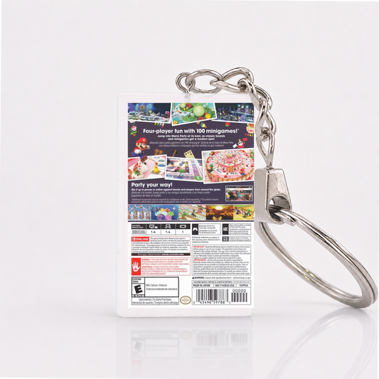 Mario Party Superstars - Switch Miniatur Spielhülle Schlüsselanhänger
