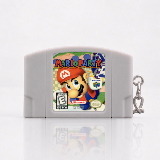 Mario Party - N64 Miniatur Spielmodul Schlüsselanhänger