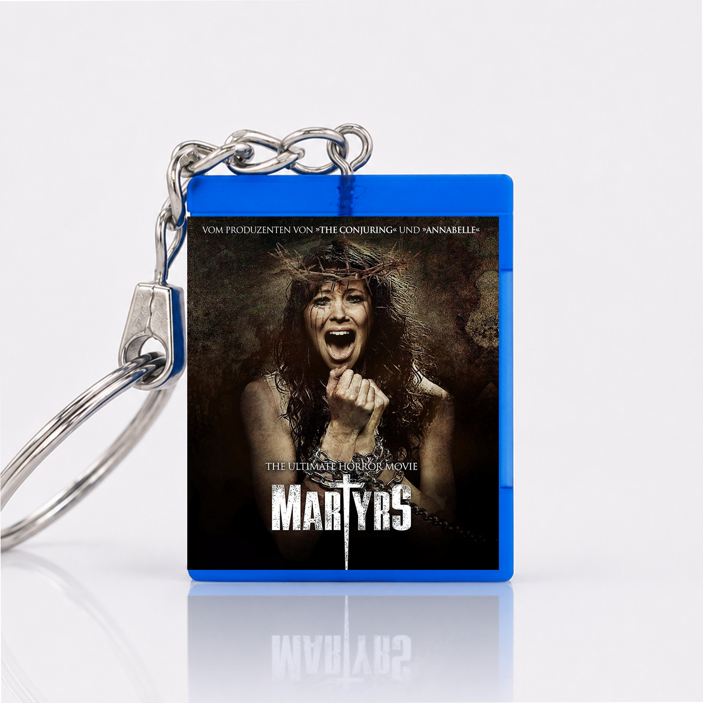 Martyrs - Film Miniatur Blu-Ray Hülle Schlüsselanhänger