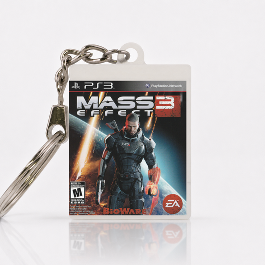 Mass Effect 3 - PS3 Miniatur Spielhülle Schlüsselanhänger