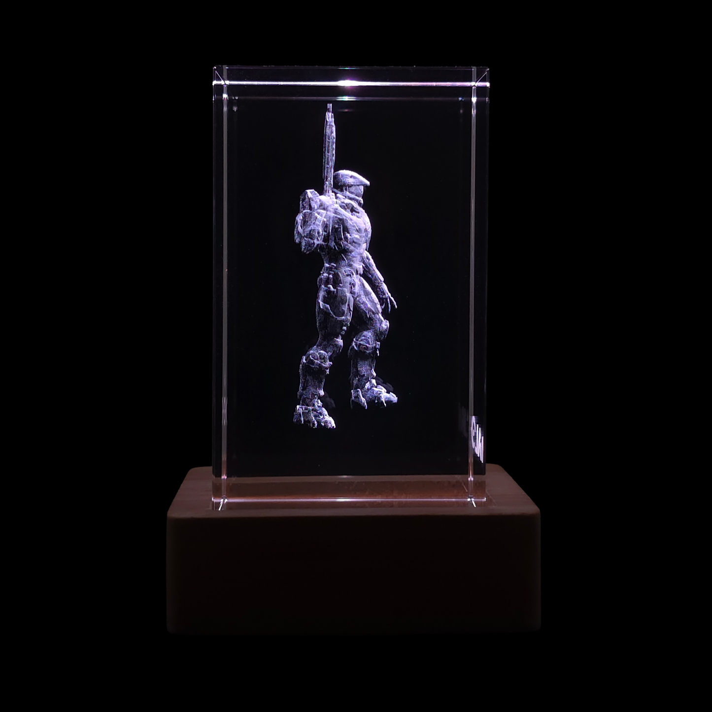 Master Chief - Halo - 3D Kristalllampe