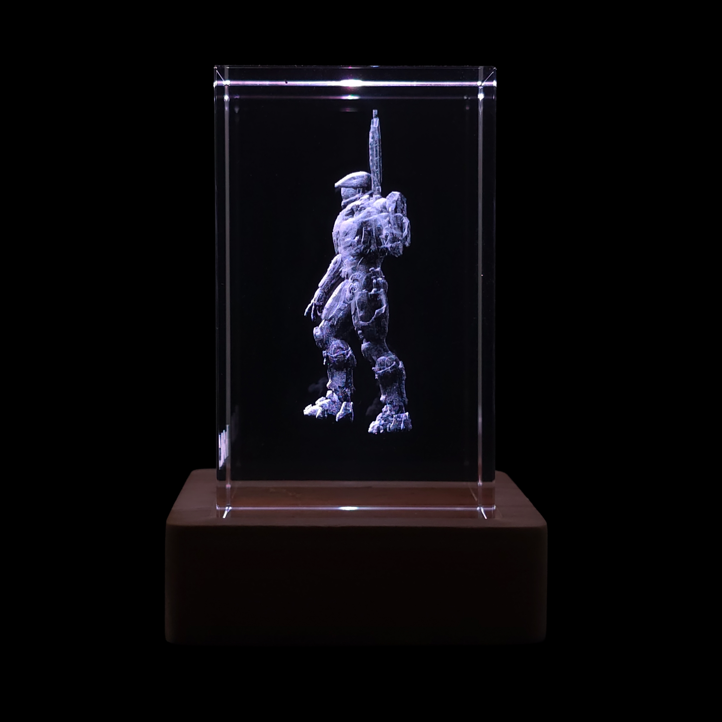 Master Chief - Halo - 3D Kristalllampe