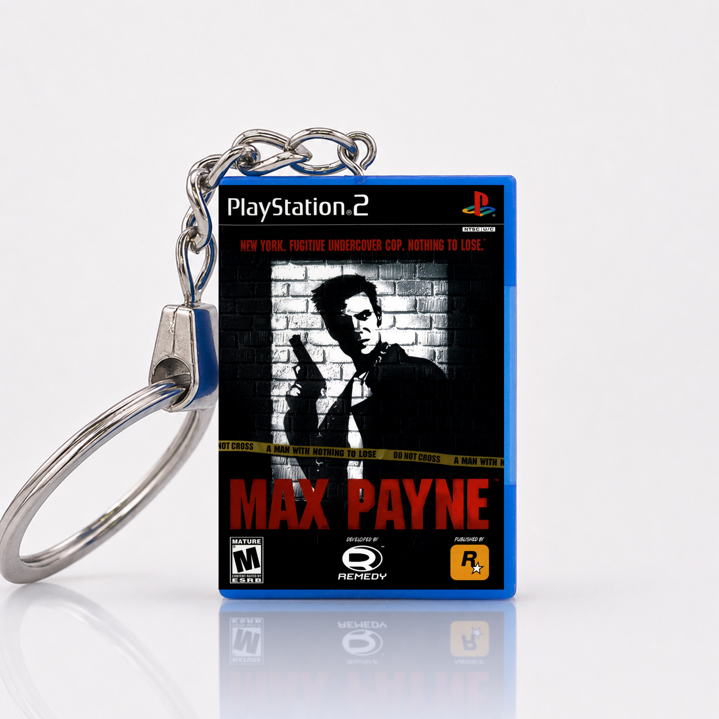 Max Payne - PS2 Miniatur Spielhülle Schlüsselanhänger