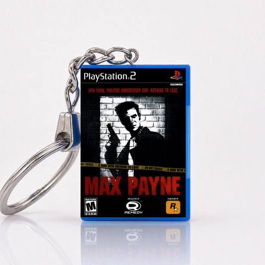 Max Payne - PS2 Miniatur Spielhülle Schlüsselanhänger