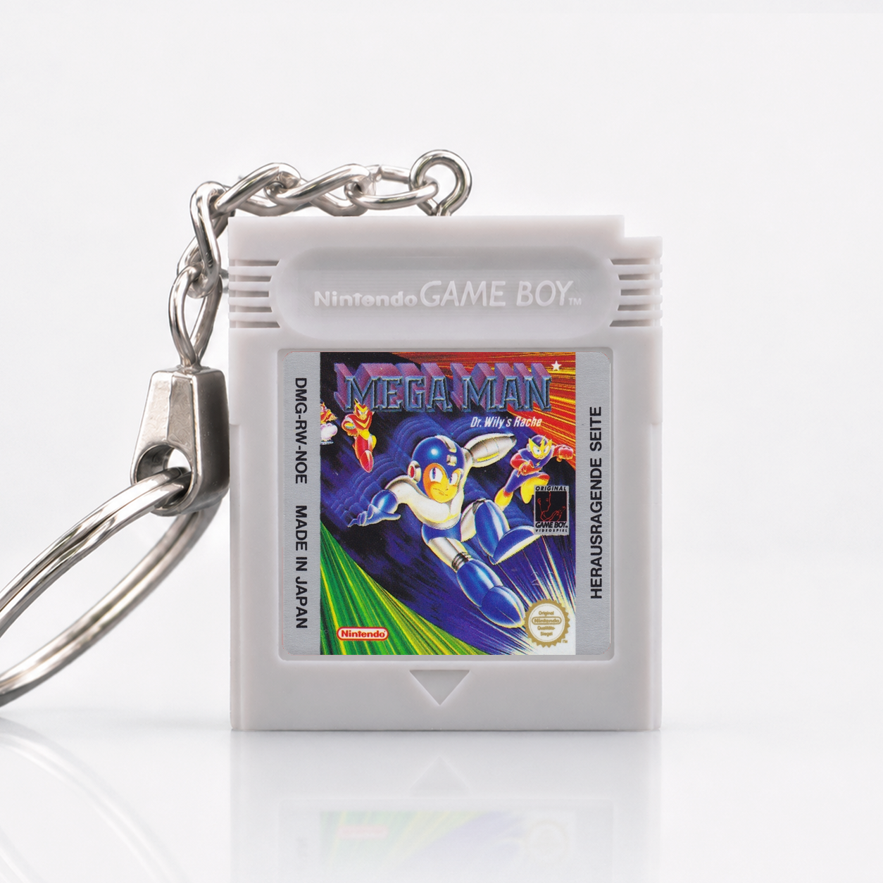 Megaman - Game Boy Miniatur Spielmodul Schlüsselanhänger