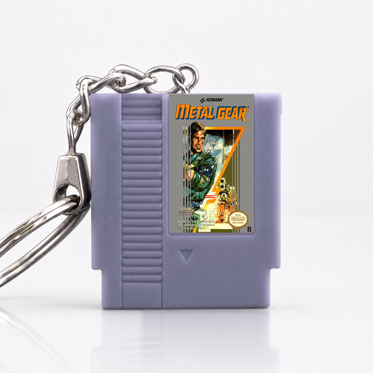 Metal Gear – NES Miniatur Spielmodul Schlüsselanhänger