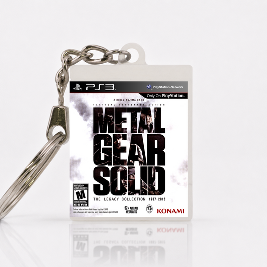 Metal Gear Solid: The Legacy Collection - PS3 Miniatur Spielhülle Schlüsselanhänger