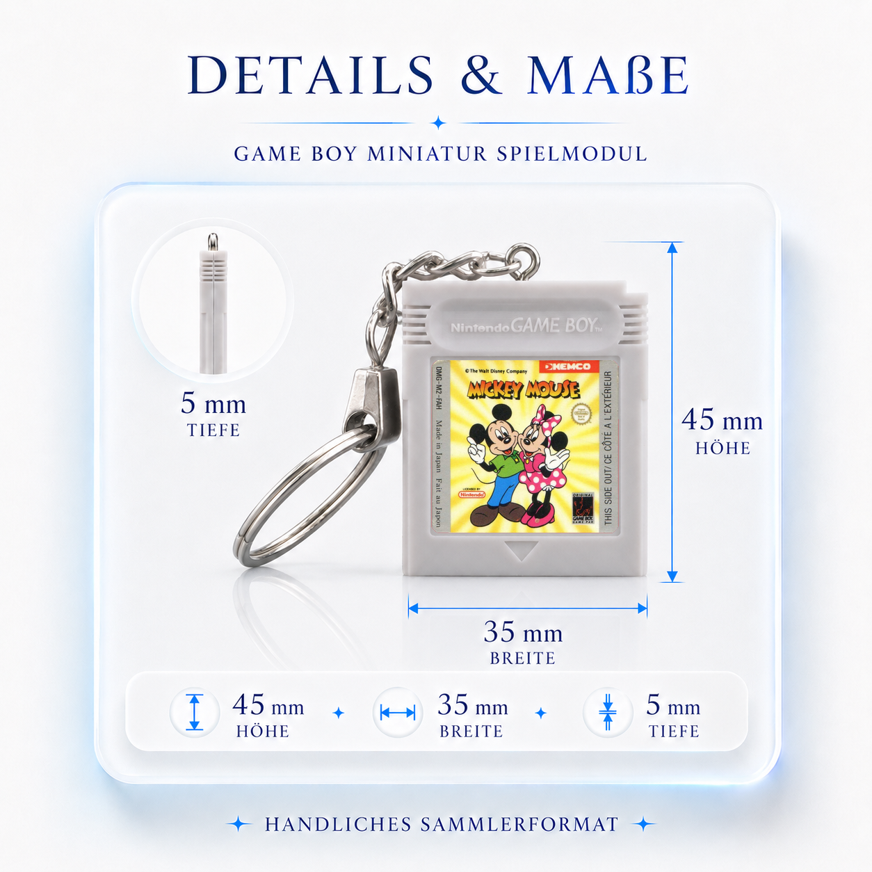 MASTER - N64 Mini Cartridge Keychain