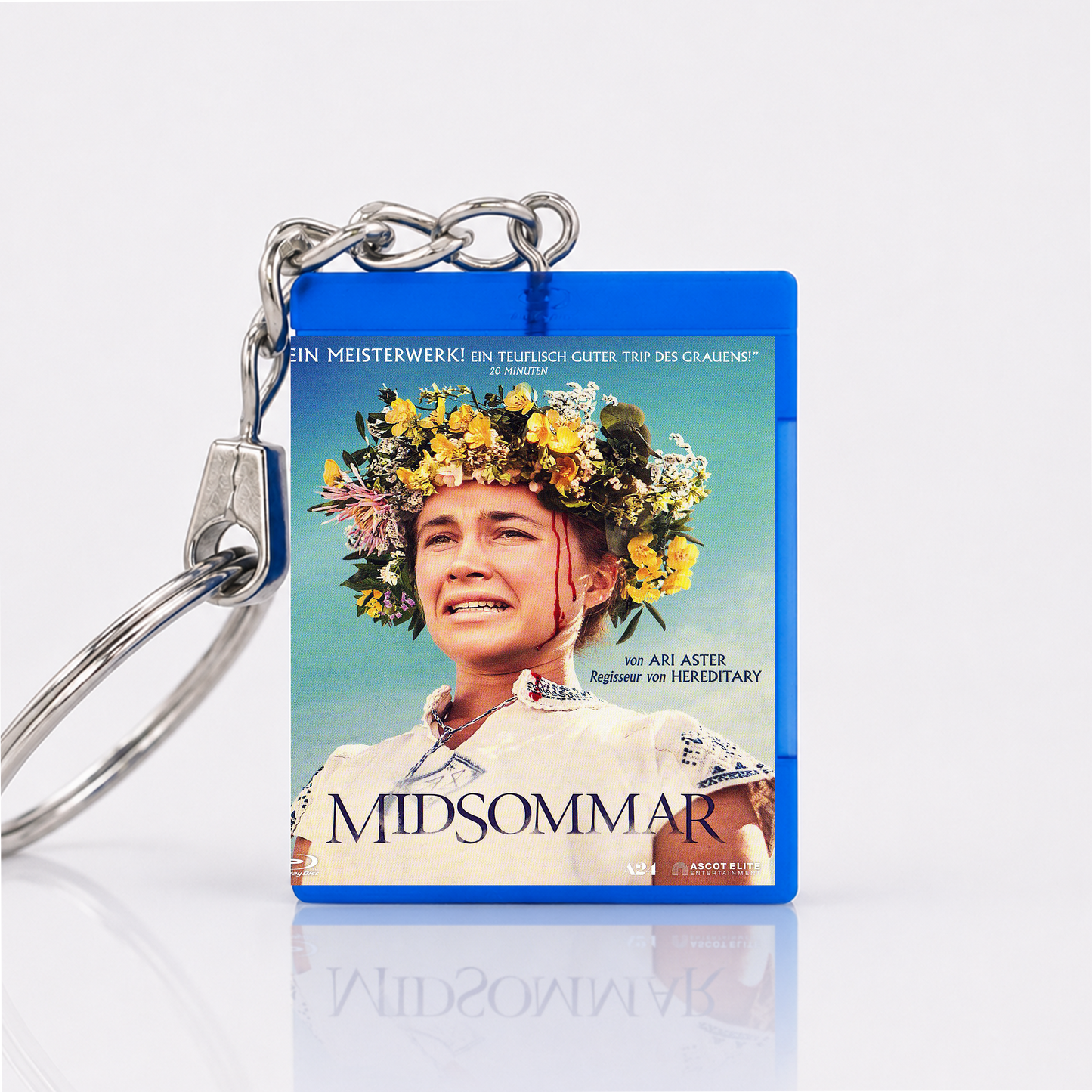 Midsommar - Film Miniatur Blu-Ray Hülle Schlüsselanhänger
