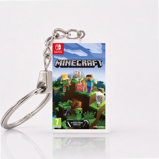 Minecraft - Switch Miniatur Spielhülle Schlüsselanhänger