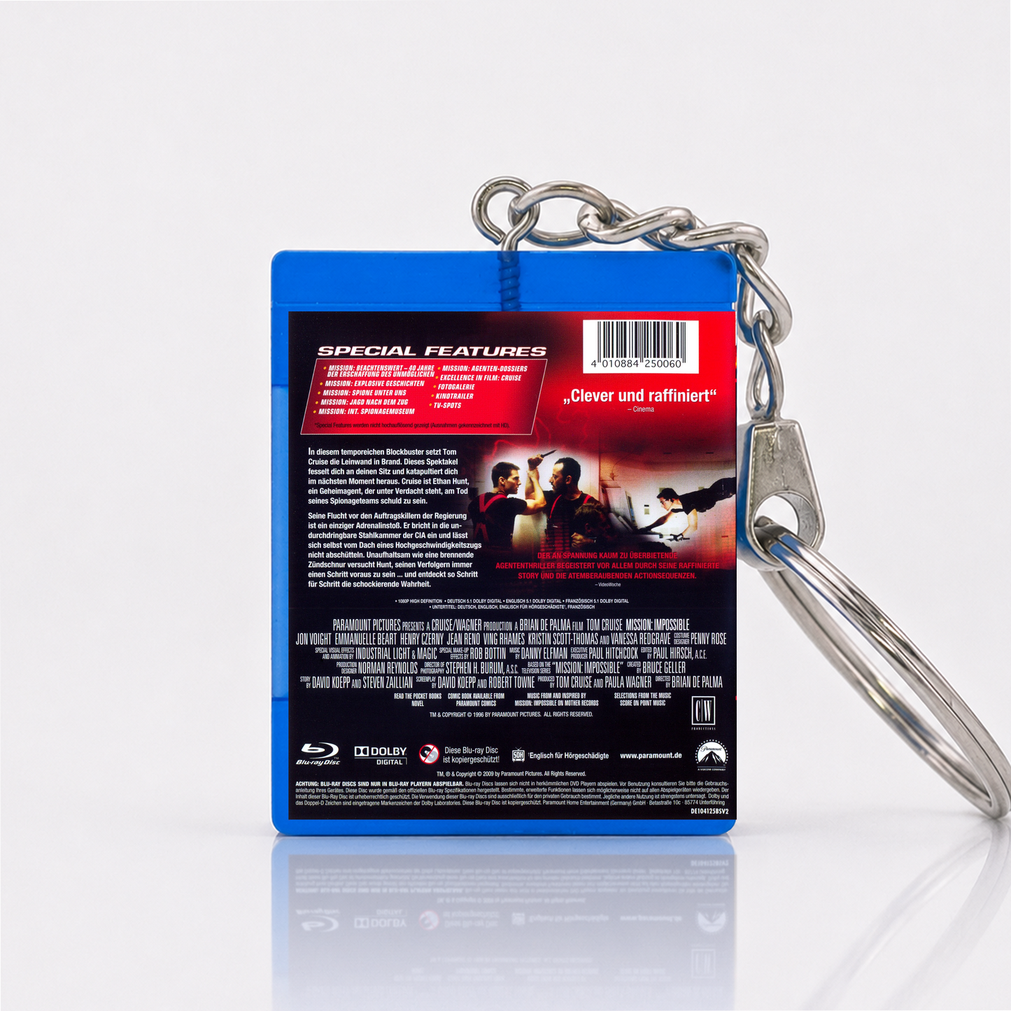 Mission Impossible - Movie Miniature Blu-Ray Case Keychain