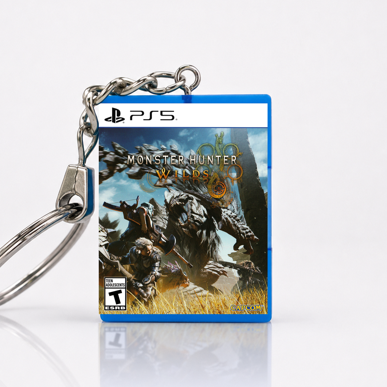 Monster Hunter: Wilds - PS5 Miniatur Spielhülle Schlüsselanhänger