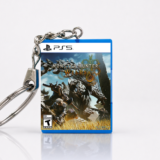 Monster Hunter: Wilds - PS5 Miniatur Spielhülle Schlüsselanhänger