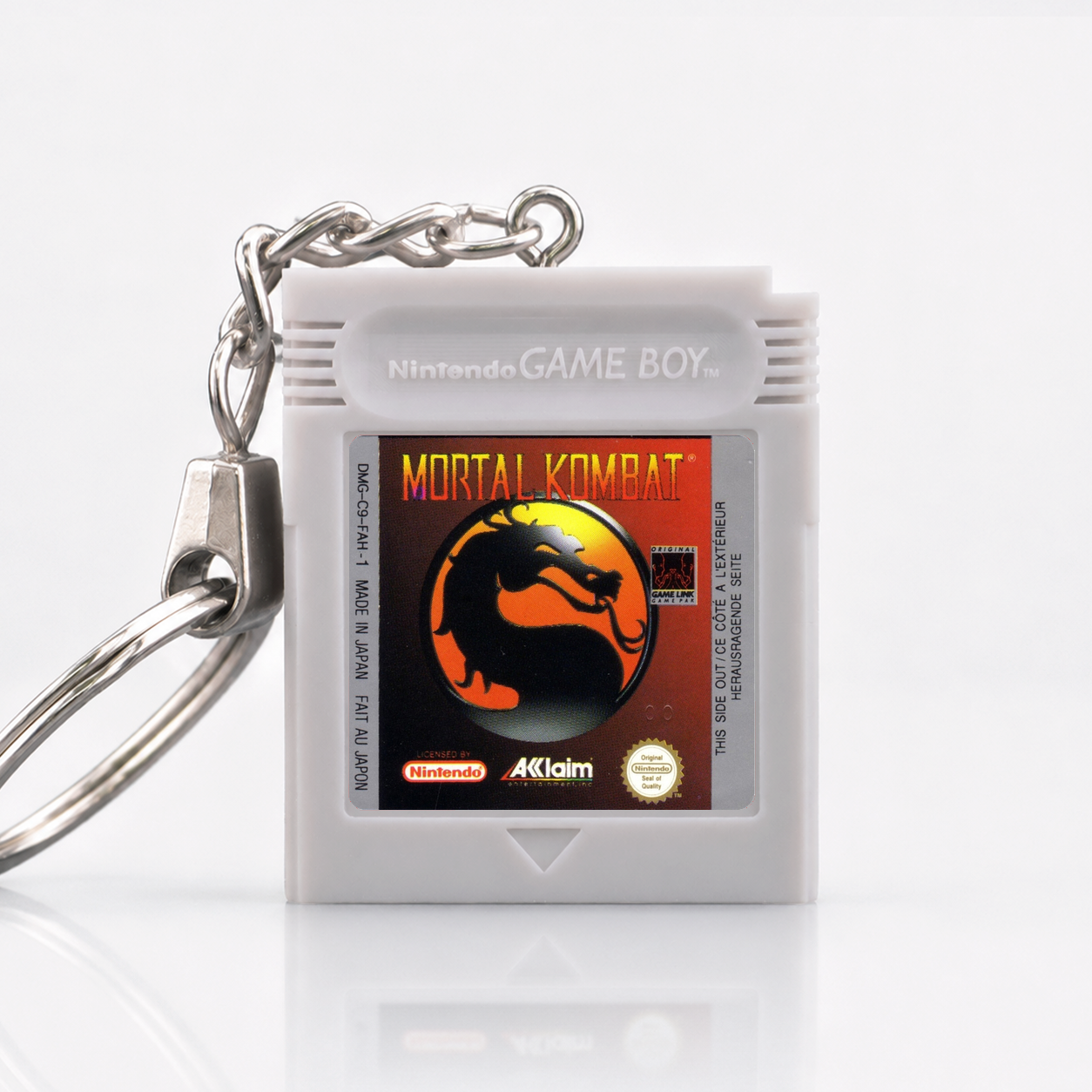 Mortal Kombat - Game Boy Miniatur Spielmodul Schlüsselanhänger