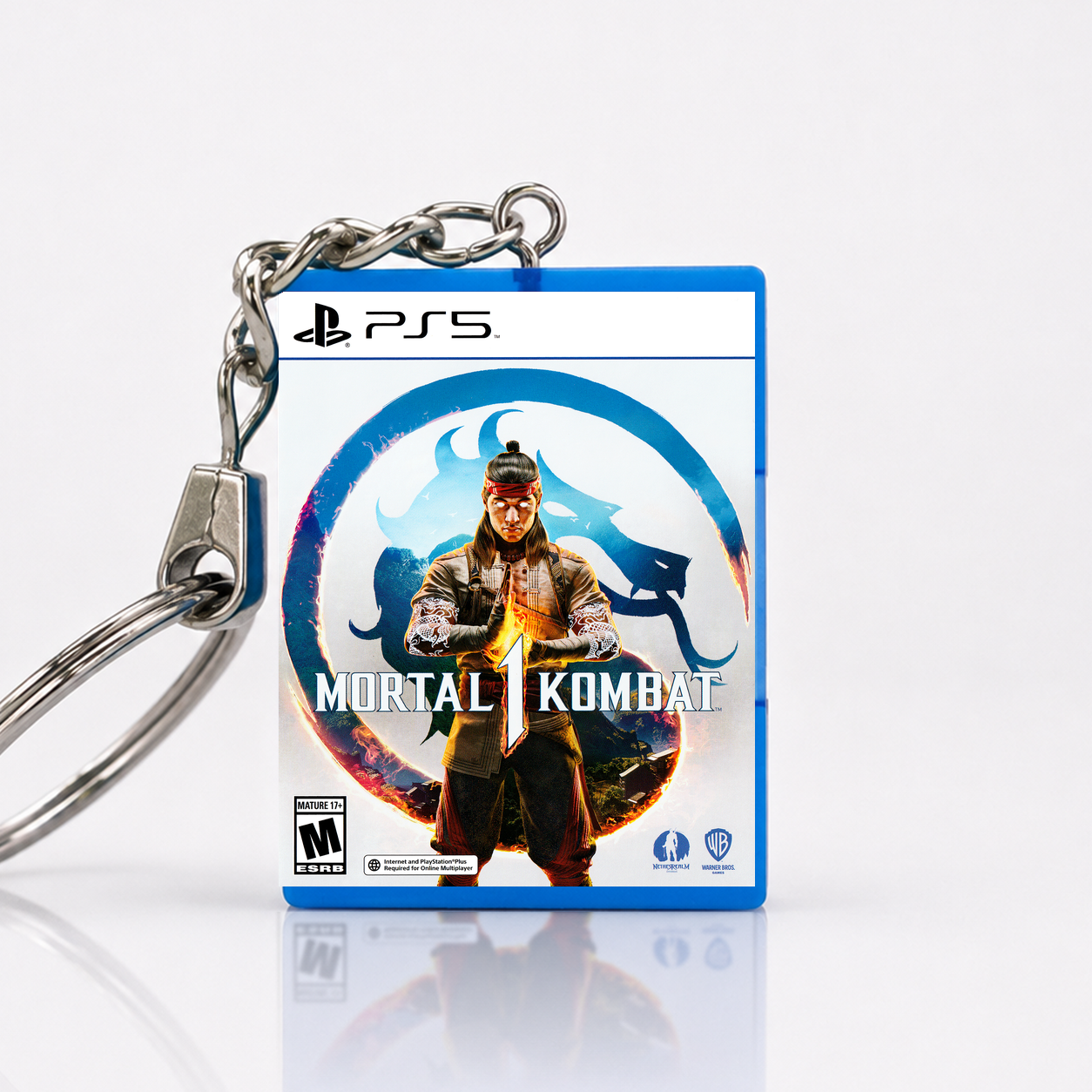Mortal Kombat 1 - PS5 Miniatur Spielhülle Schlüsselanhänger