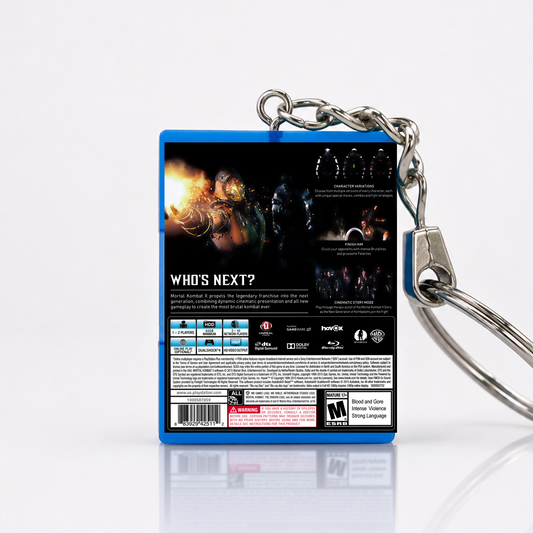 Mortal Kombat X - PS4 Miniatur Spielhülle Schlüsselanhänger