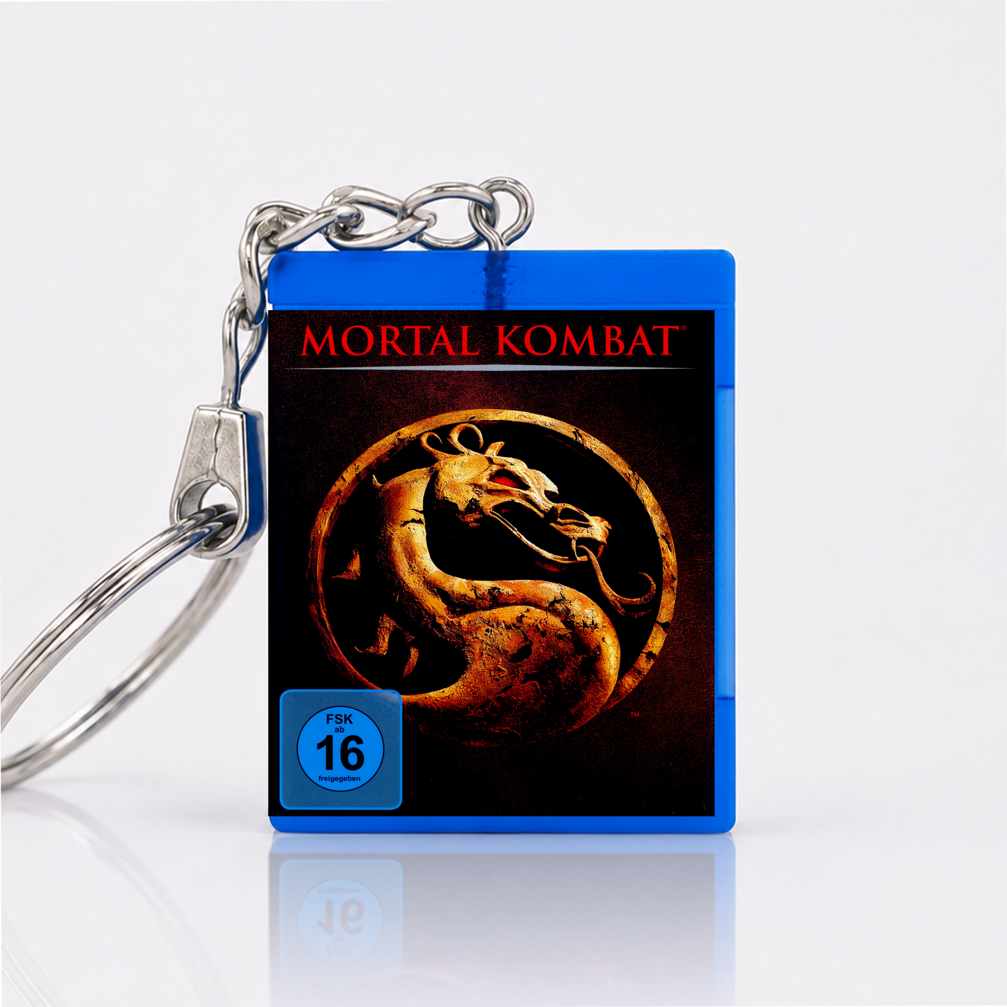Mortal Kombat - Film Miniatur Blu-Ray Hülle Schlüsselanhänger