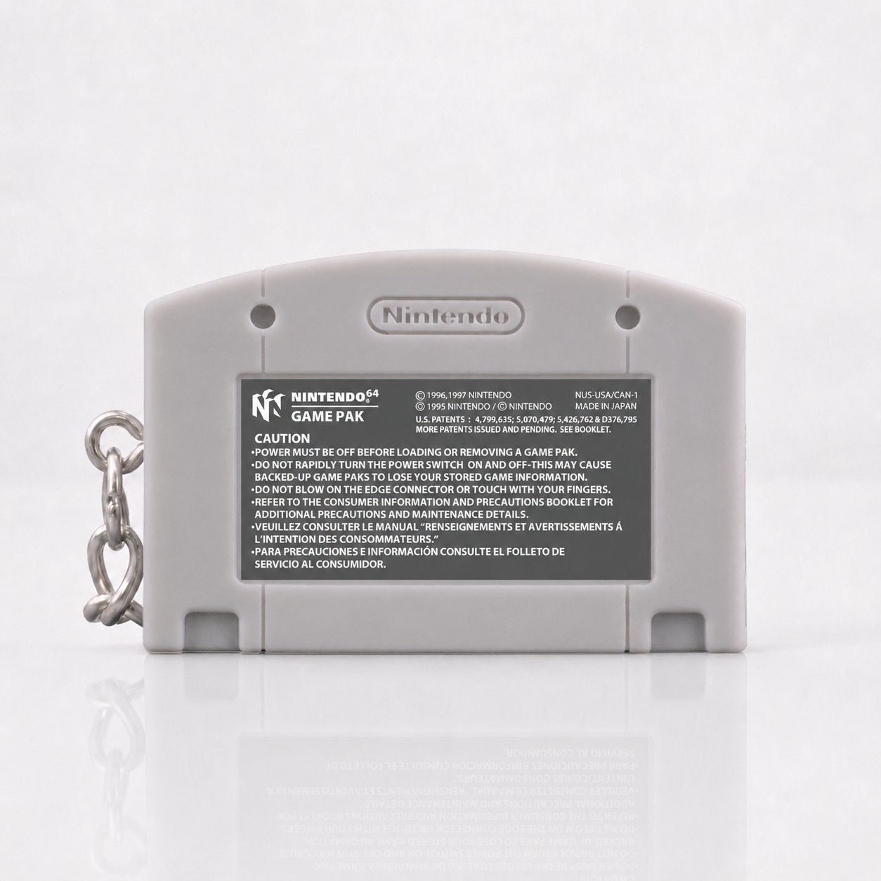 Command & Conquer - N64 Miniatur Spielmodul Schlüsselanhänger