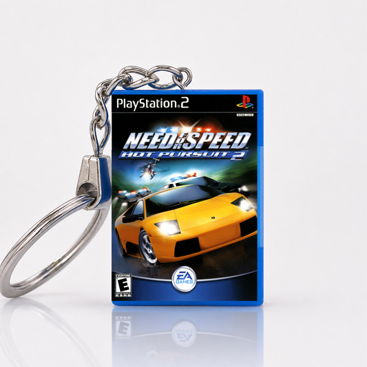 Need For Speed Hot Pursuit 2 - PS2 Miniatur Spielhülle Schlüsselanhänger