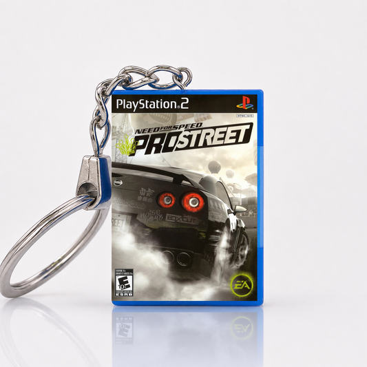 Need For Speed Prostreet - PS2 Miniatur Spielhülle Schlüsselanhänger