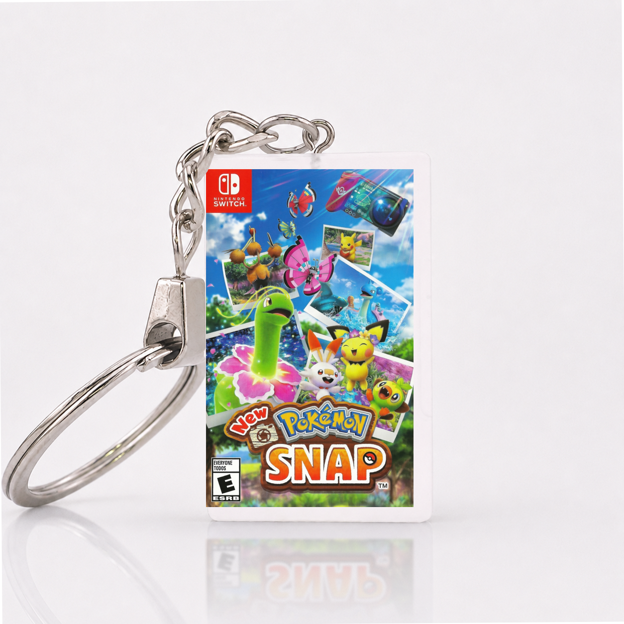 New Pokémon Snap - Switch Miniatur Spielhülle Schlüsselanhänger