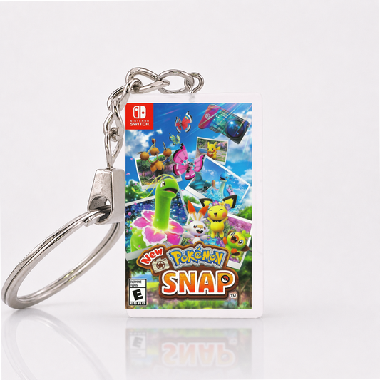 New Pokémon Snap - Switch Miniatur Spielhülle Schlüsselanhänger