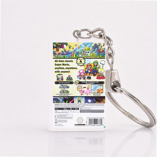 New Super Mario Bros. U Deluxe - Switch Miniatur Spielhülle Schlüsselanhänger
