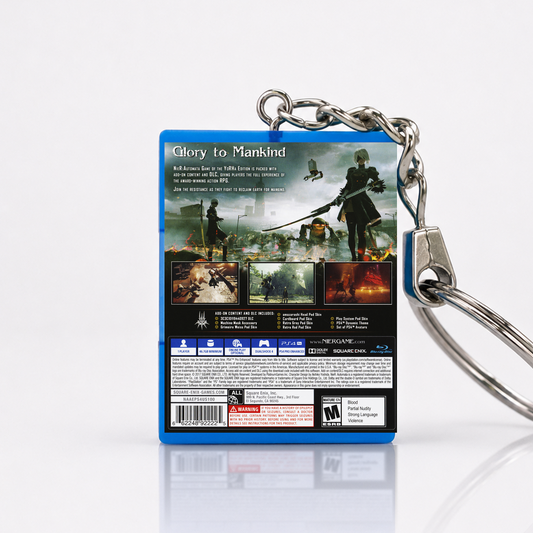 NieR: Automata - PS4 Miniatur Spielhülle Schlüsselanhänger