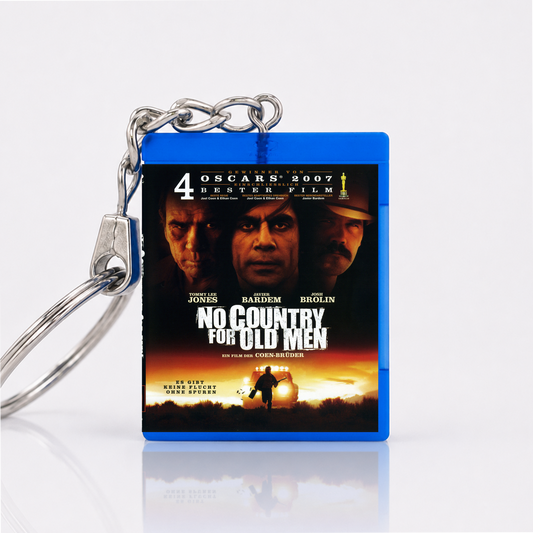 No Country for Old Men - Film Miniatur Blu-Ray Hülle Schlüsselanhänger
