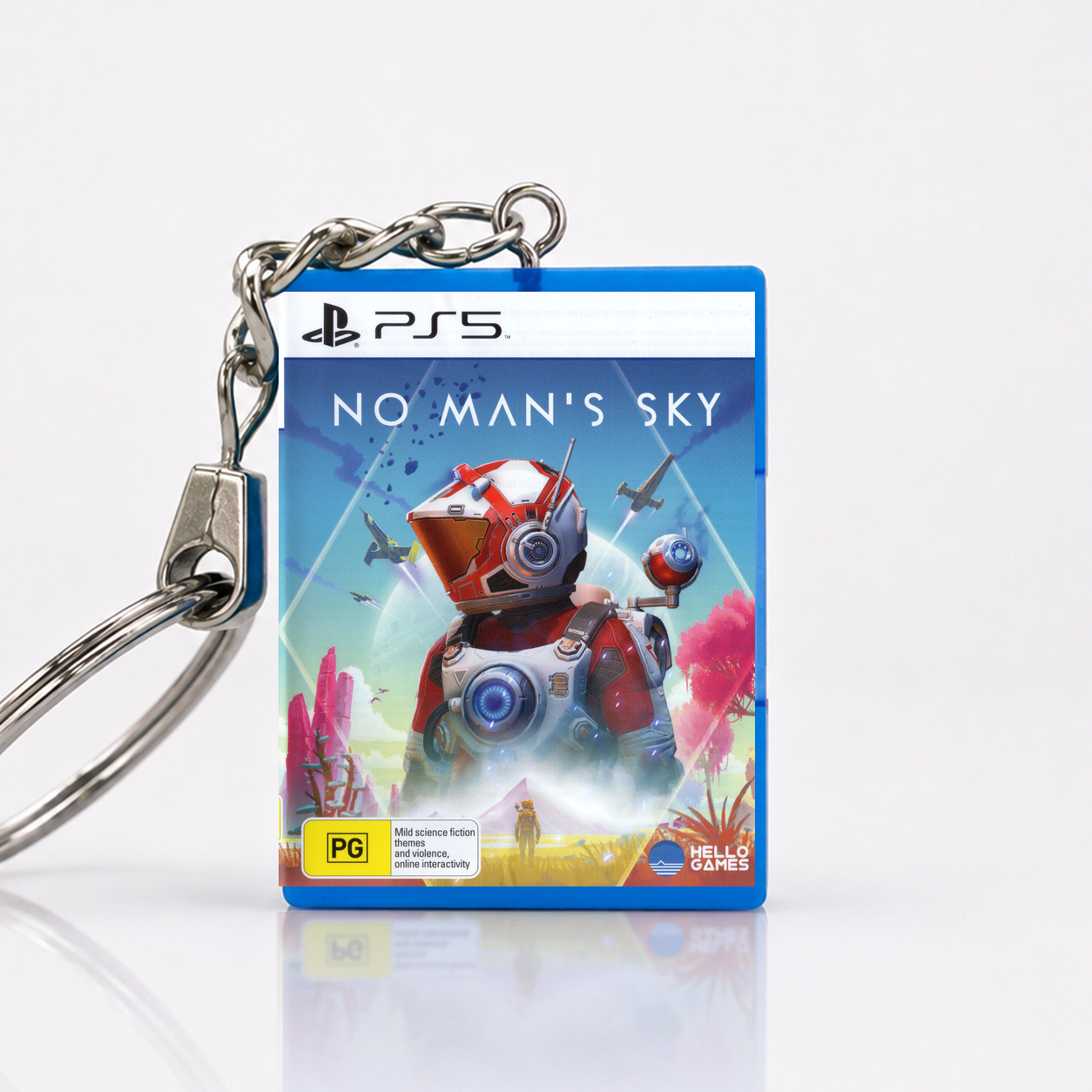 No Man's Sky - PS5 Miniatur Spielhülle Schlüsselanhänger