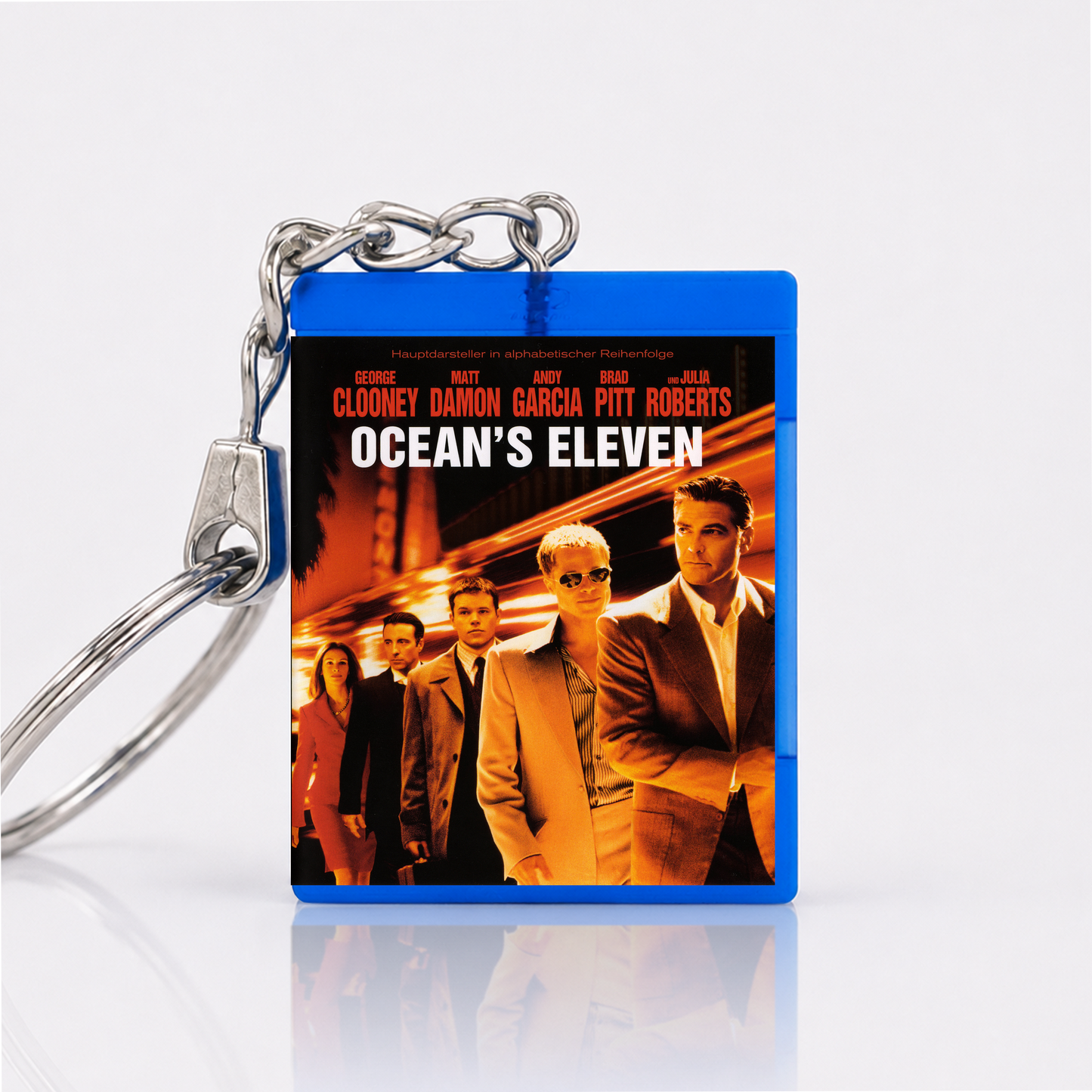 Ocean's Eleven - Film Miniatur Blu-Ray Hülle Schlüsselanhänger