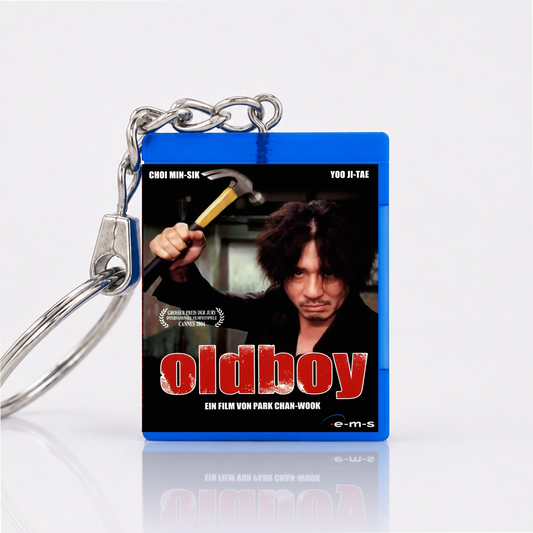Oldboy - Film Miniatur Blu-Ray Hülle Schlüsselanhänger