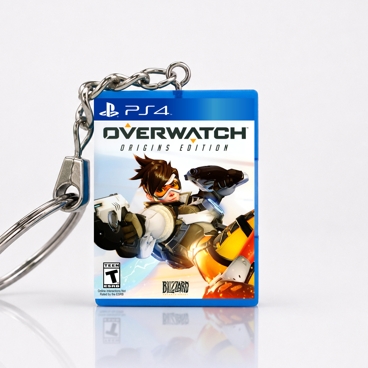 Overwatch - PS4 Miniatur Spielhülle Schlüsselanhänger