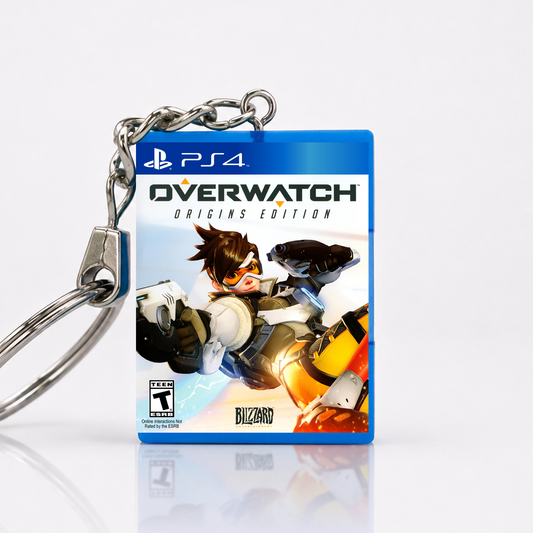 Overwatch - PS4 Miniatur Spielhülle Schlüsselanhänger