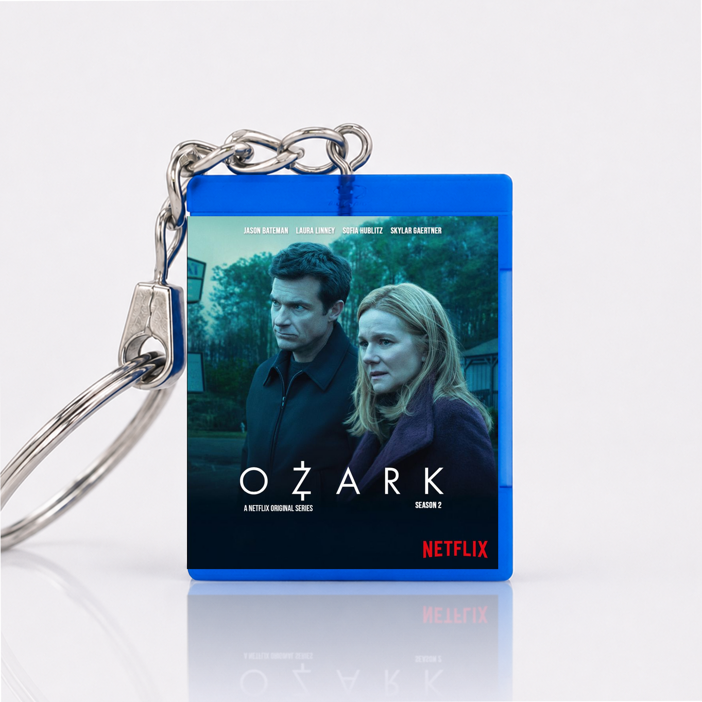 Ozark - Serien Miniatur Blu-Ray Hülle Schlüsselanhänger