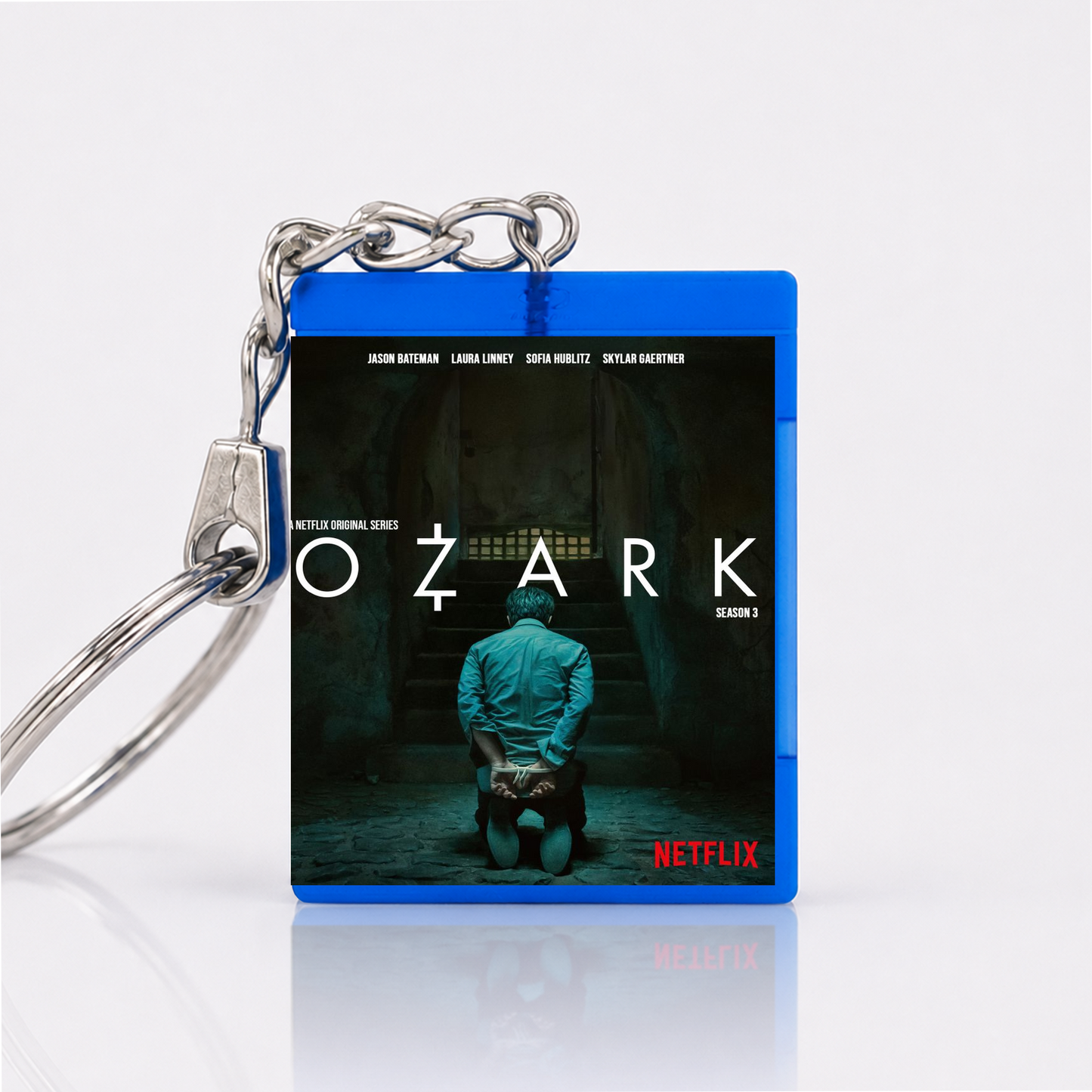 Ozark - Serien Miniatur Blu-Ray Hülle Schlüsselanhänger