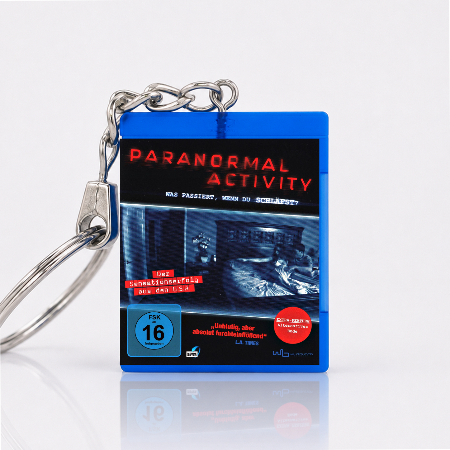 Paranormal Activity - Film Miniatur Blu-Ray Hülle Schlüsselanhänger