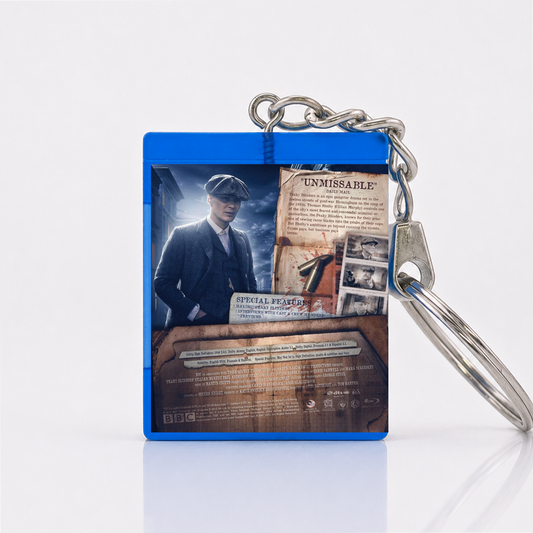 Peaky Blinders - Serien Miniatur Blu-Ray Hülle Schlüsselanhänger