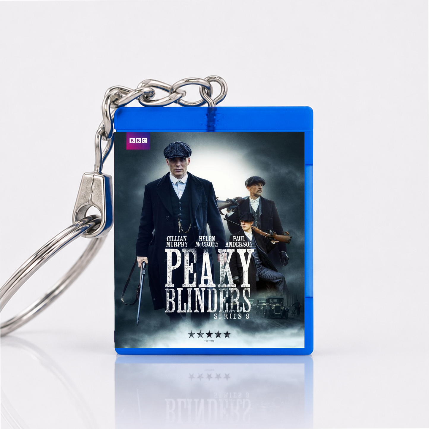 Peaky Blinders - Serien Miniatur Blu-Ray Hülle Schlüsselanhänger
