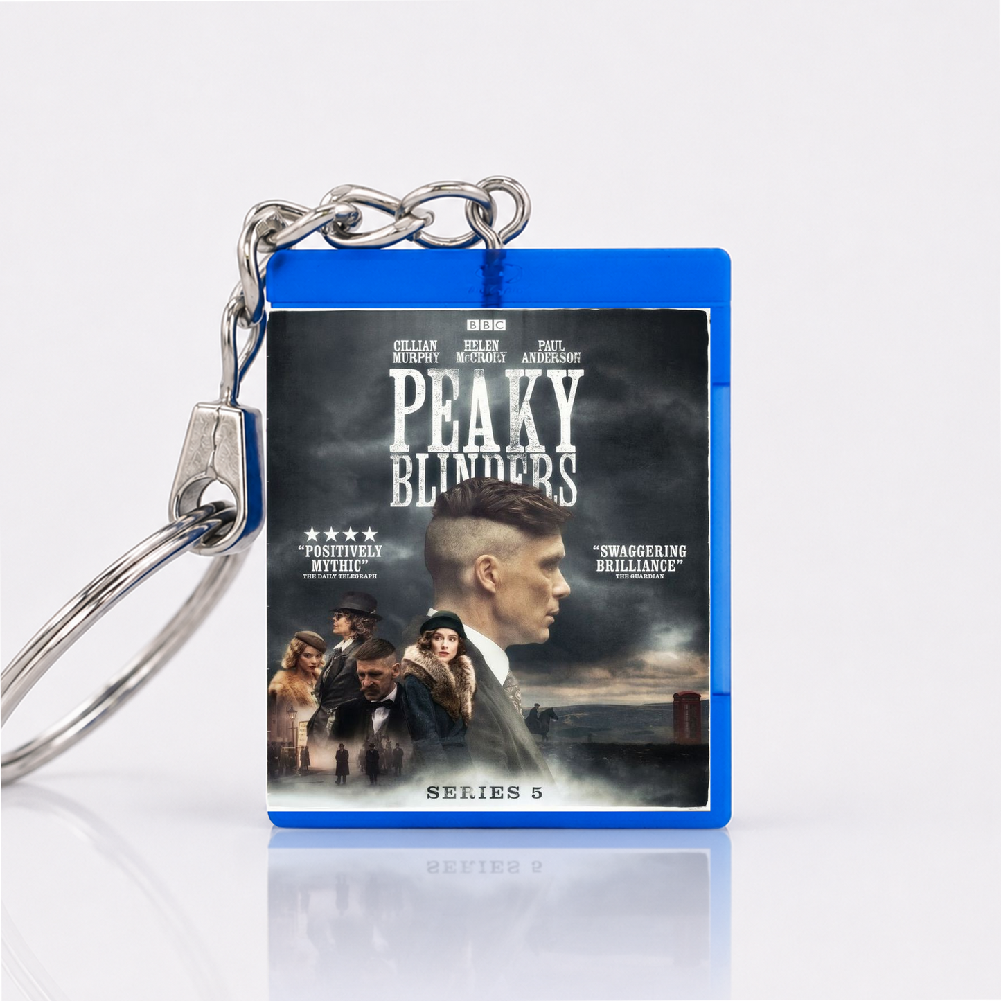 Peaky Blinders - Serien Miniatur Blu-Ray Hülle Schlüsselanhänger