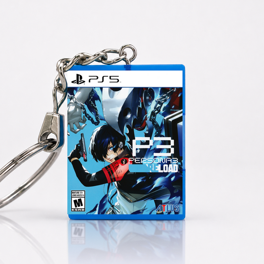 Persona 3: Reload - PS5 Miniatur Spielhülle Schlüsselanhänger