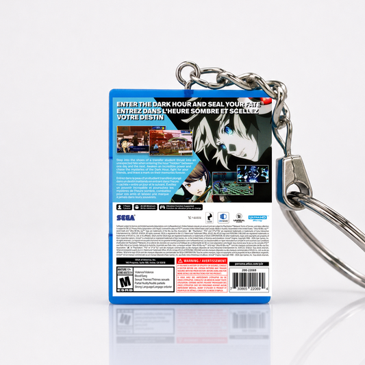 Persona 3: Reload - PS5 Miniatur Spielhülle Schlüsselanhänger