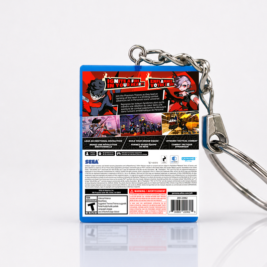 Persona 5: Tactica - PS5 Miniatur Spielhülle Schlüsselanhänger