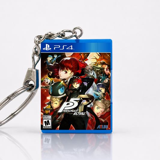 Persona 5 Royal - PS4 Miniatur Spielhülle Schlüsselanhänger