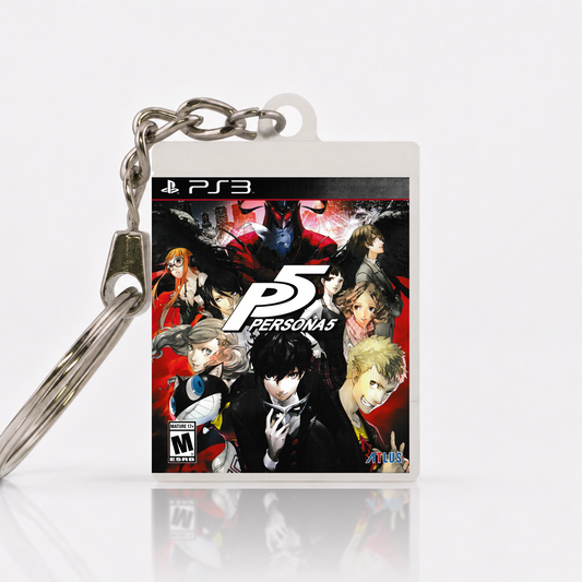 Persona 5 - PS3 Miniatur Spielhülle Schlüsselanhänger